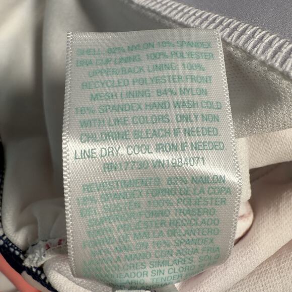 Kona Sol Swimsuit One-Piece Women’s Size 20 Floral Print Ruched Adjustable Strap - Picture 9 of 10